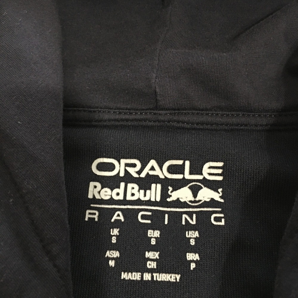 Castore Oracle Red Bull Racing Full Zip Hoodie Small Navy Blue SP11 Sergio Perez - Picture 3 of 8